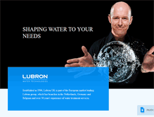 Tablet Screenshot of lubron.co.uk